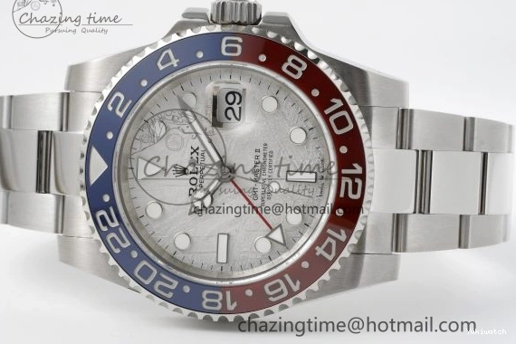 Best 126719 BLRO Master Bracelet Meteorite II GMT VR3285 1:1 Edition SS CHS on 904L JDF 0502